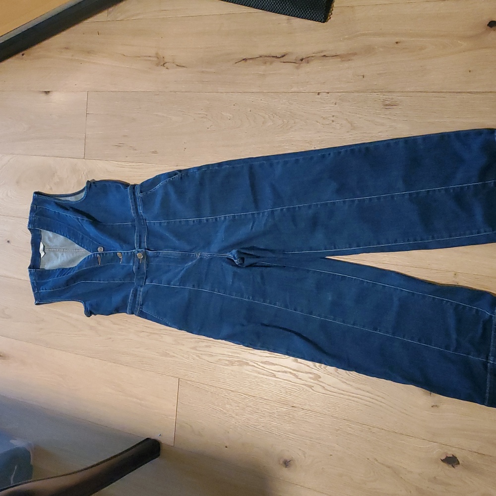 Faherty Denim Giselle Jumpsuit size 6